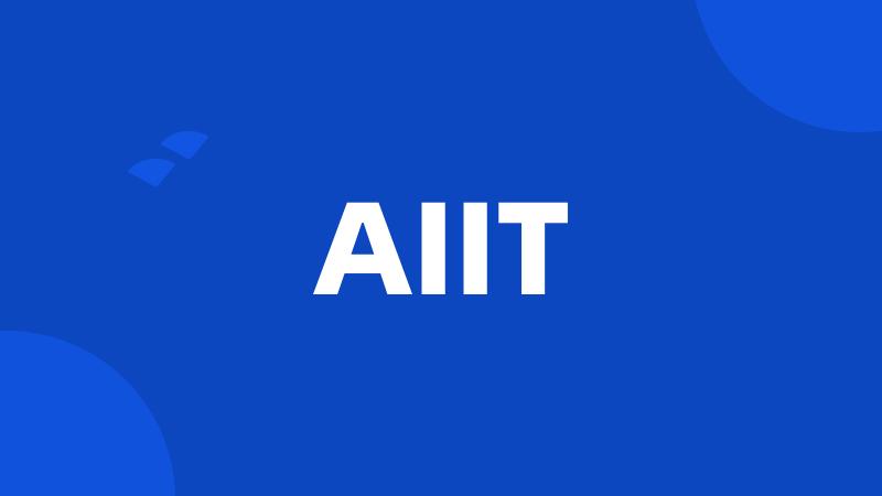 AIIT