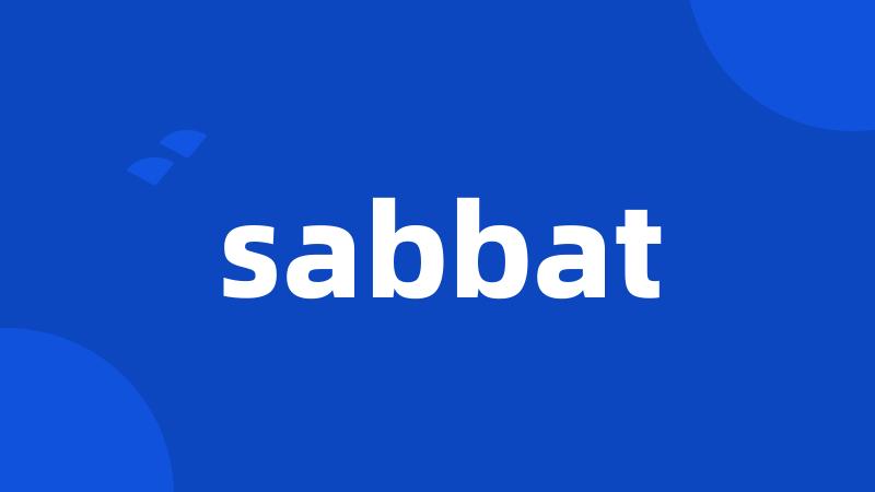 sabbat