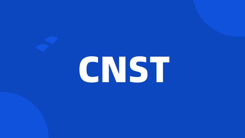 CNST