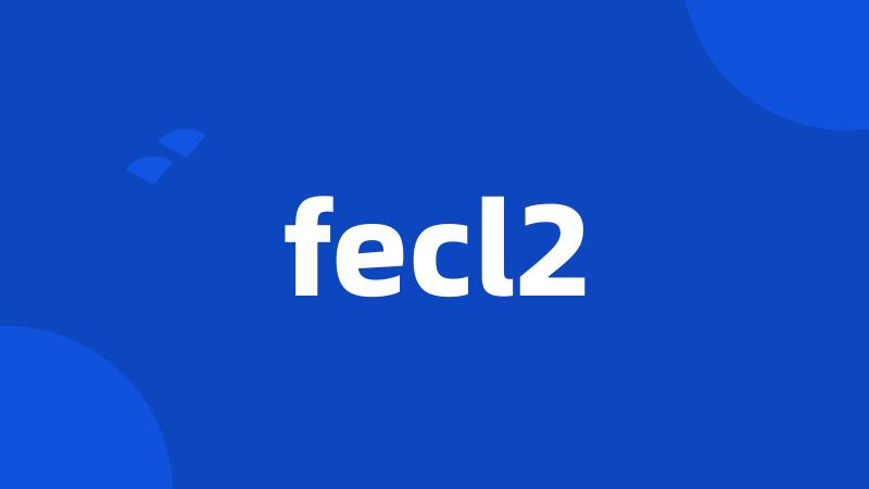 fecl2