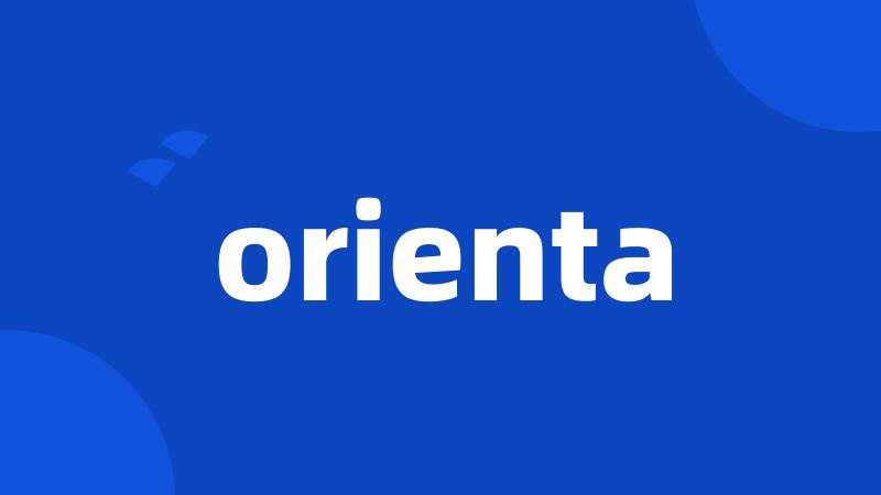 orienta