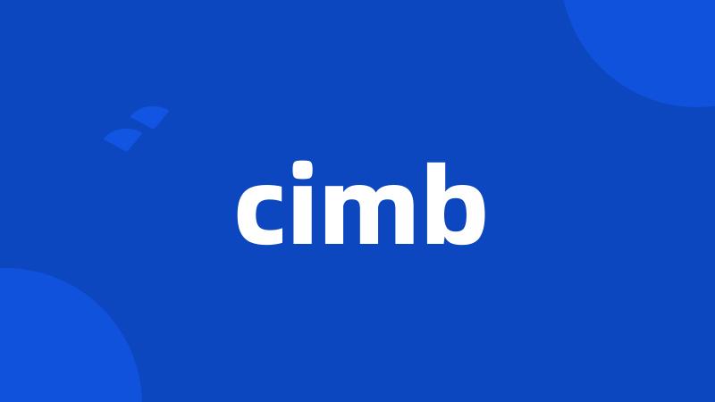 cimb