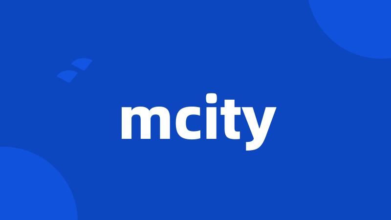 mcity