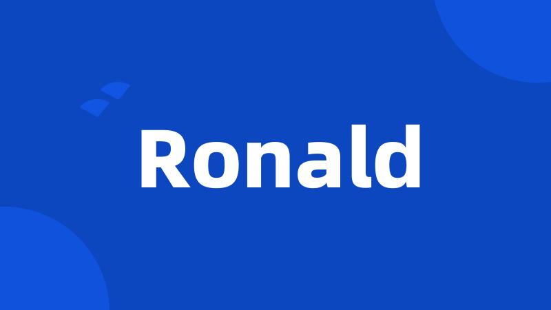 Ronald