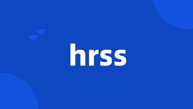 hrss