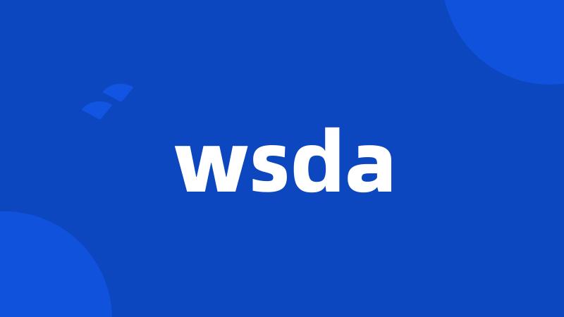 wsda