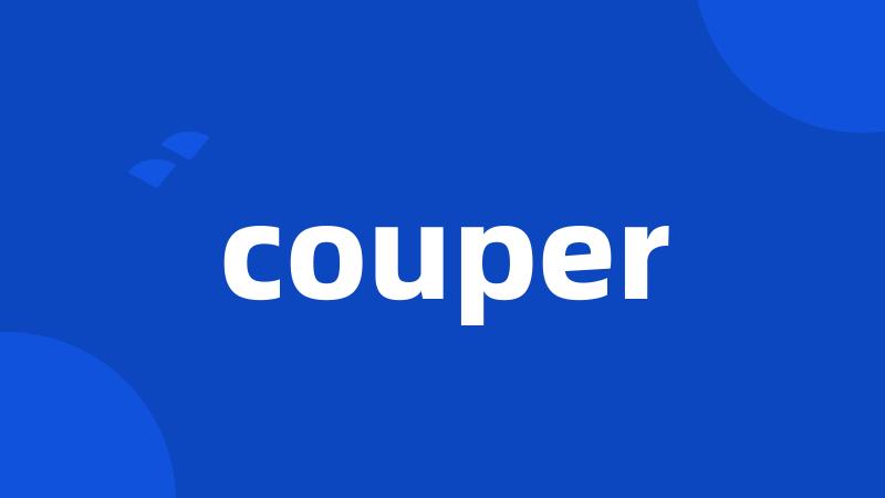 couper