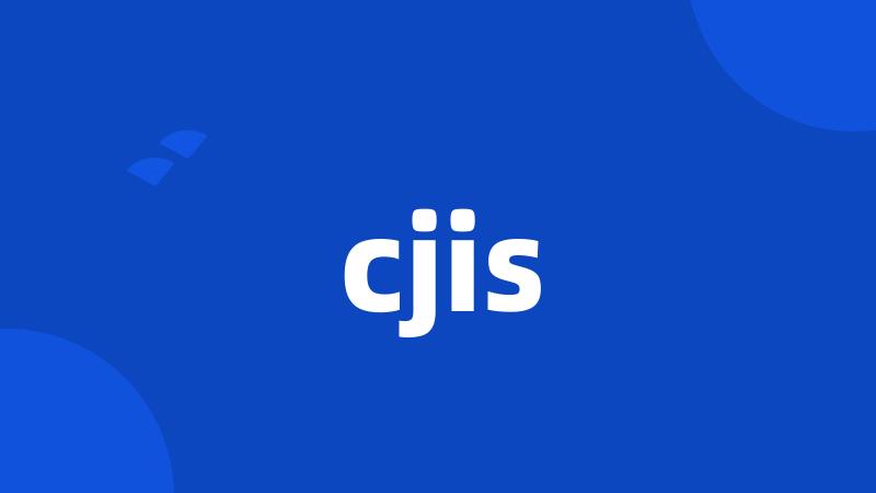 cjis