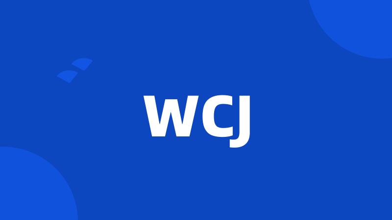 WCJ