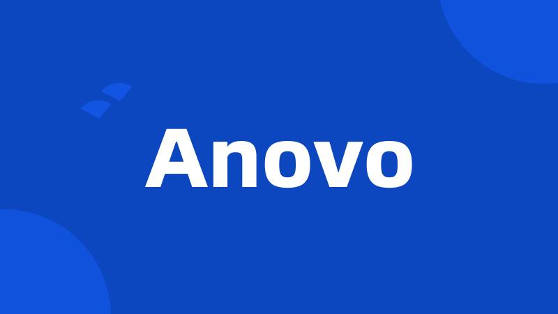 Anovo