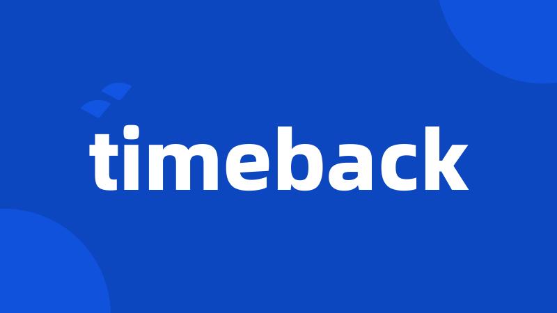 timeback