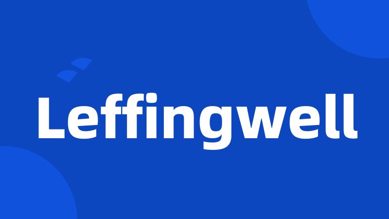 Leffingwell