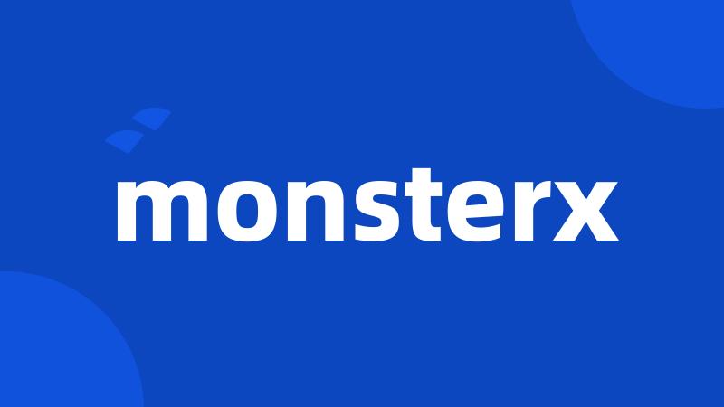 monsterx