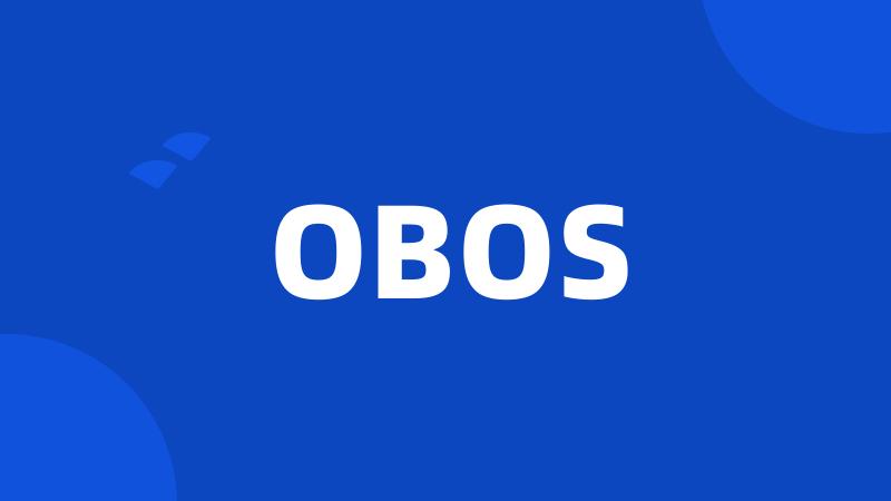 OBOS