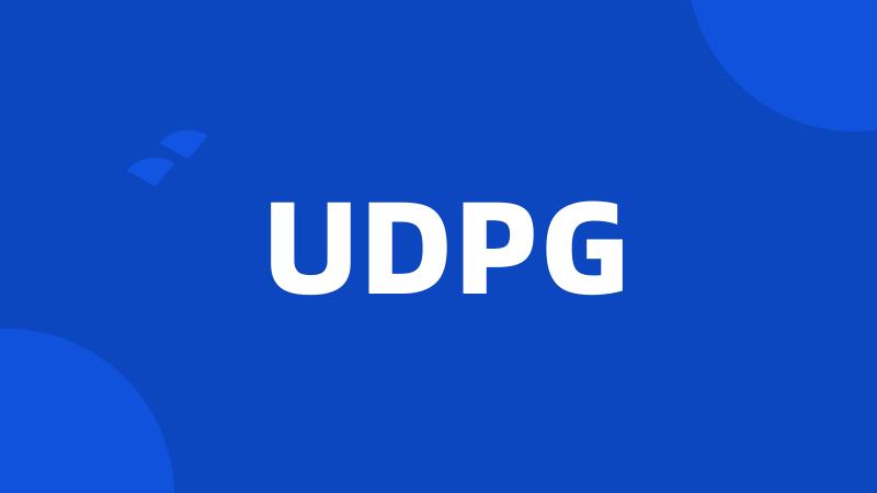 UDPG