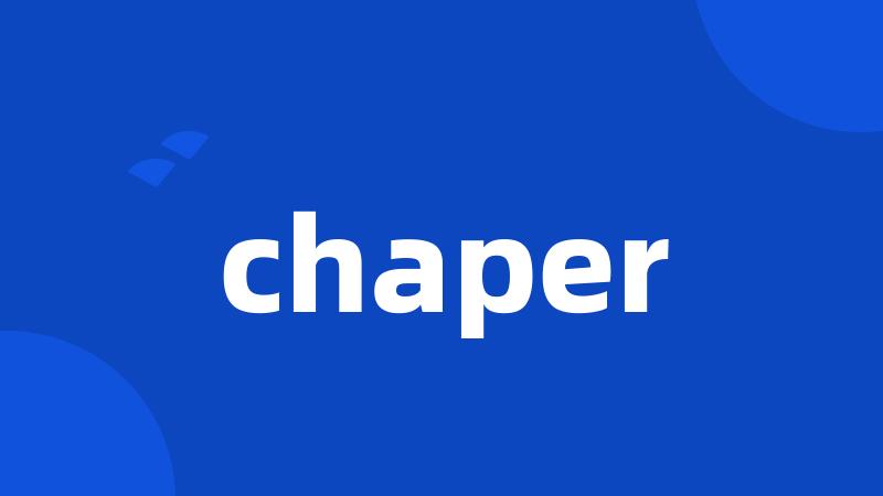 chaper