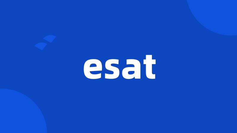 esat