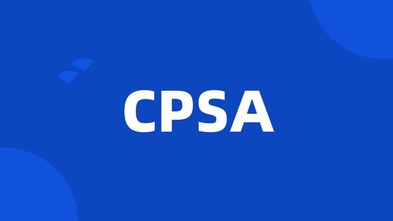 CPSA