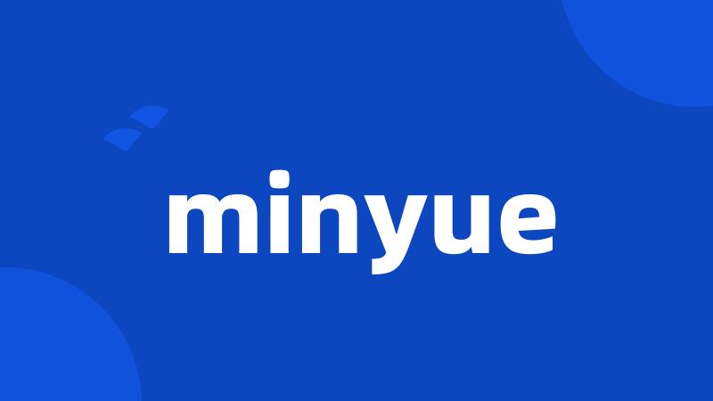 minyue