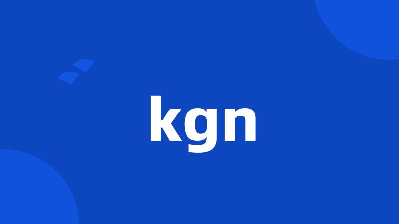 kgn