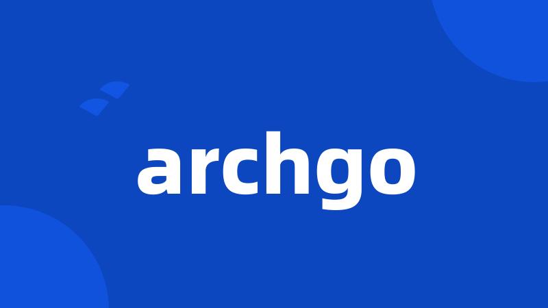 archgo