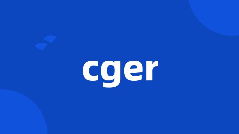 cger