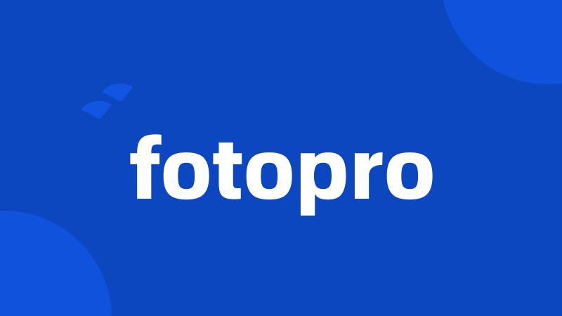 fotopro