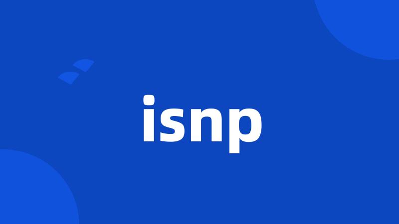 isnp