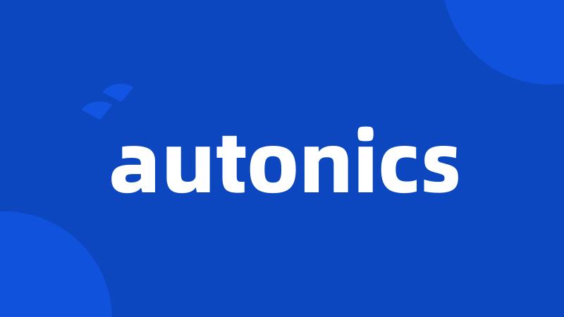 autonics