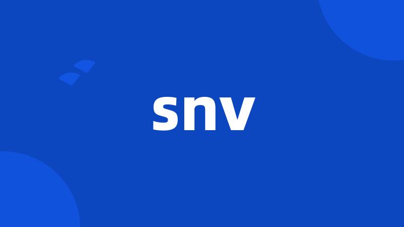 snv