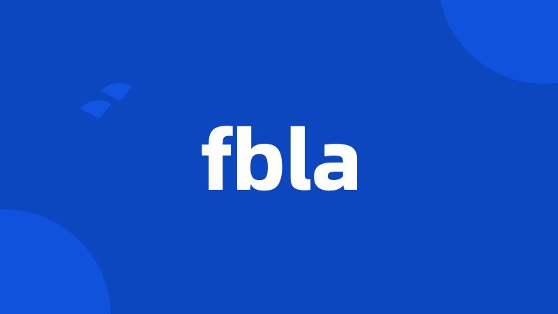 fbla