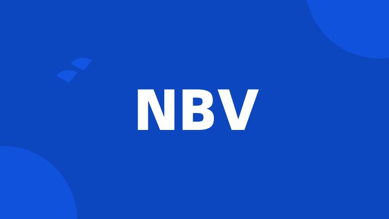 NBV