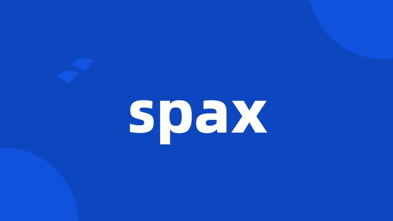 spax