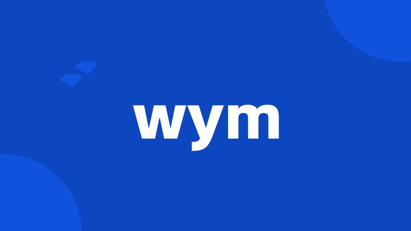 wym