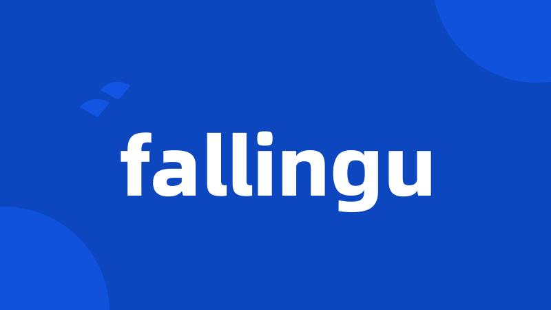 fallingu