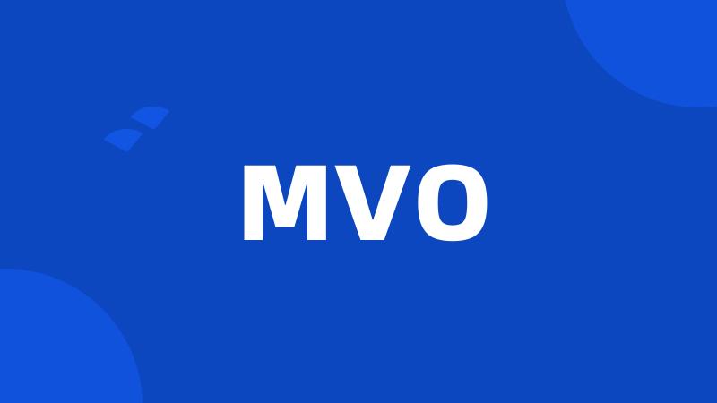 MVO