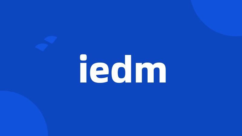 iedm