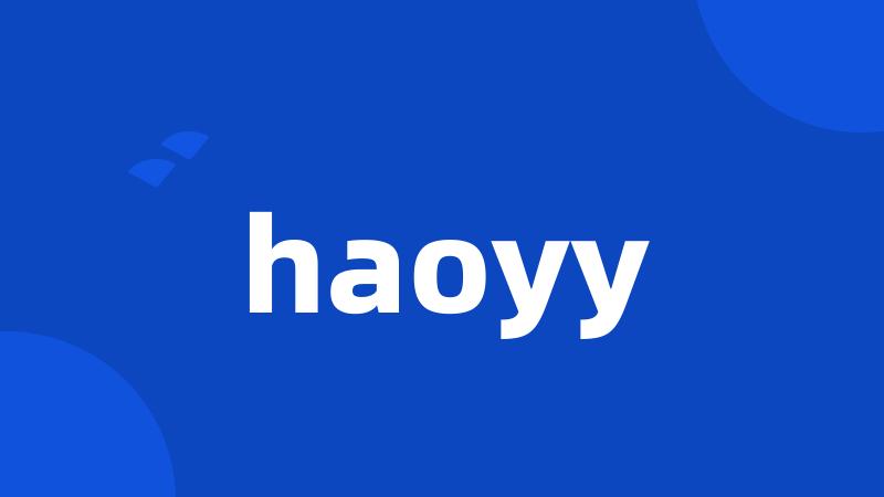 haoyy