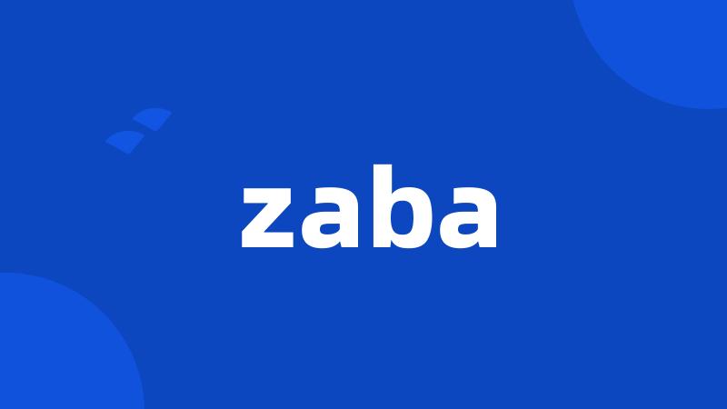 zaba