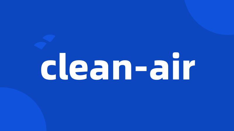 clean-air