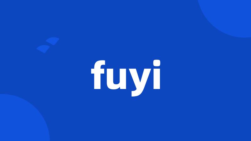 fuyi