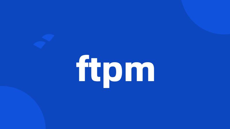 ftpm