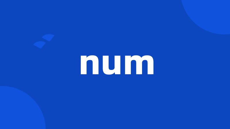 num