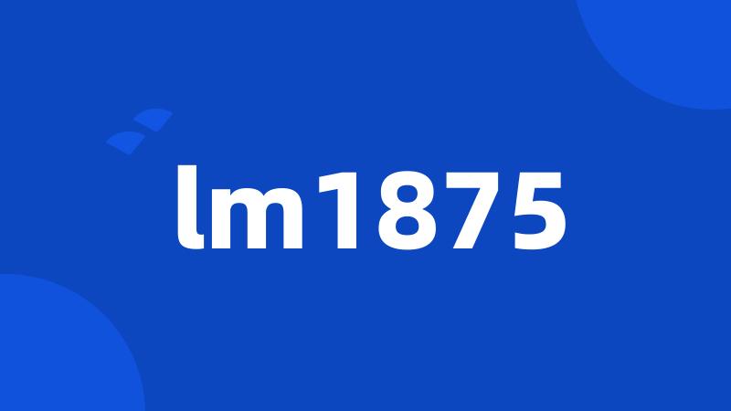 lm1875