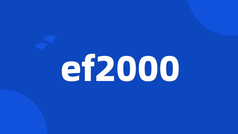 ef2000