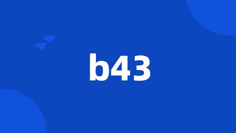 b43