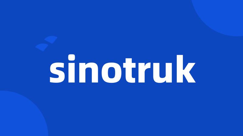 sinotruk