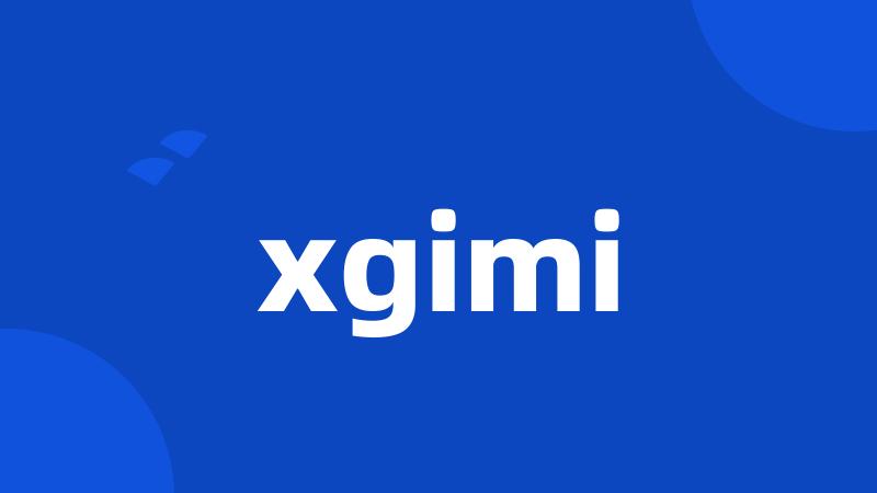 xgimi