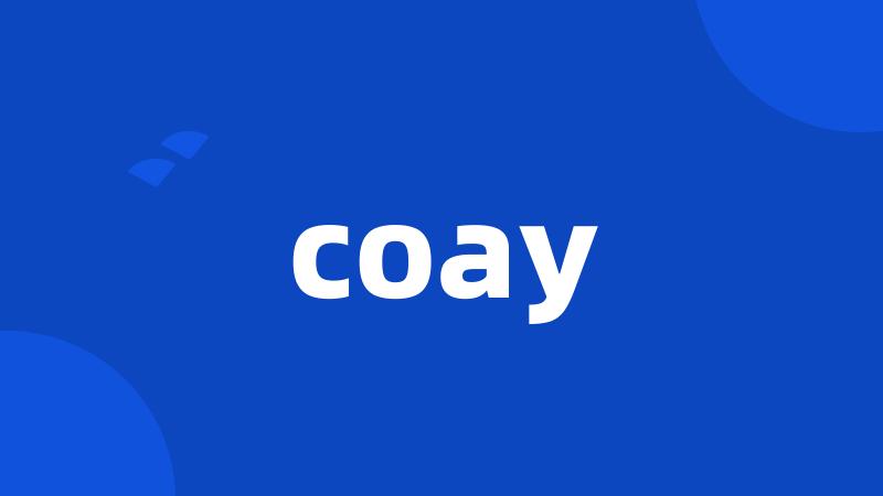 coay