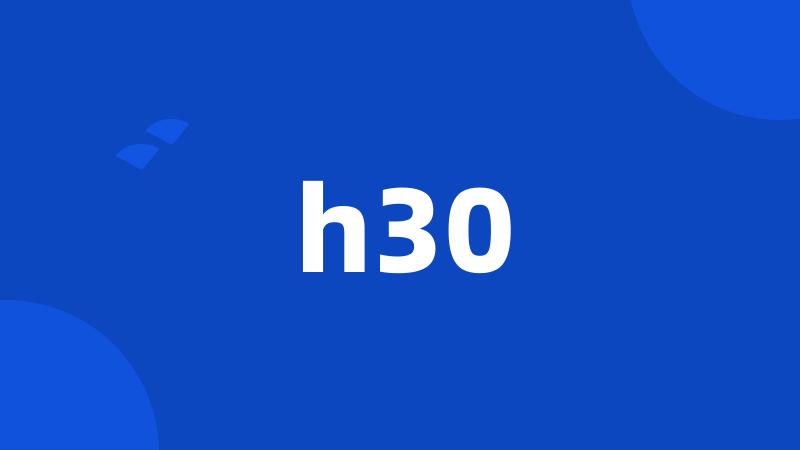 h30